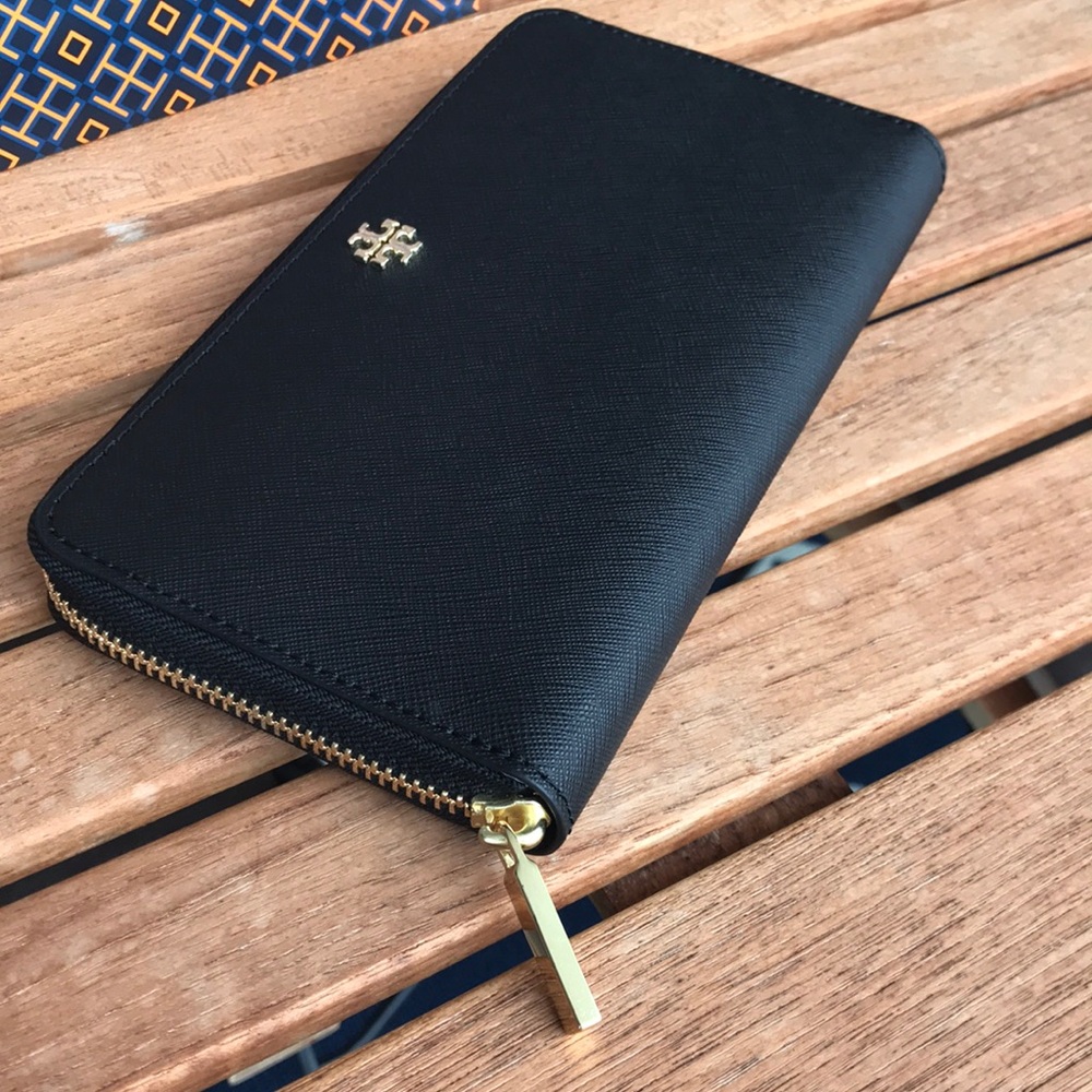 NWT Tory Burch Emerson Zip Continental Wallet - Picture 2 of 8